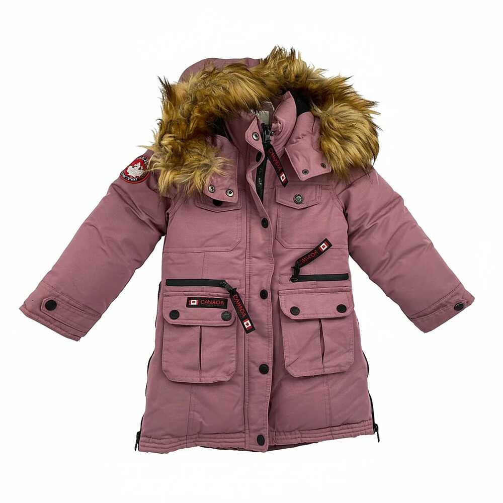 Canada Weathergear Purple Puffers Parka | Kids Girls Size 5